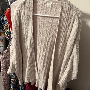 Barefoot Dreams Cream Cardigan